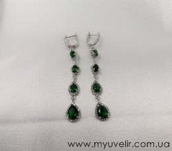 Сережки длинные